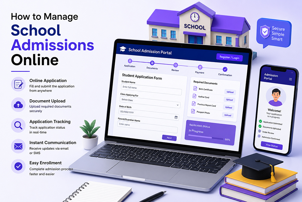 How to Manage School Admissions Online
