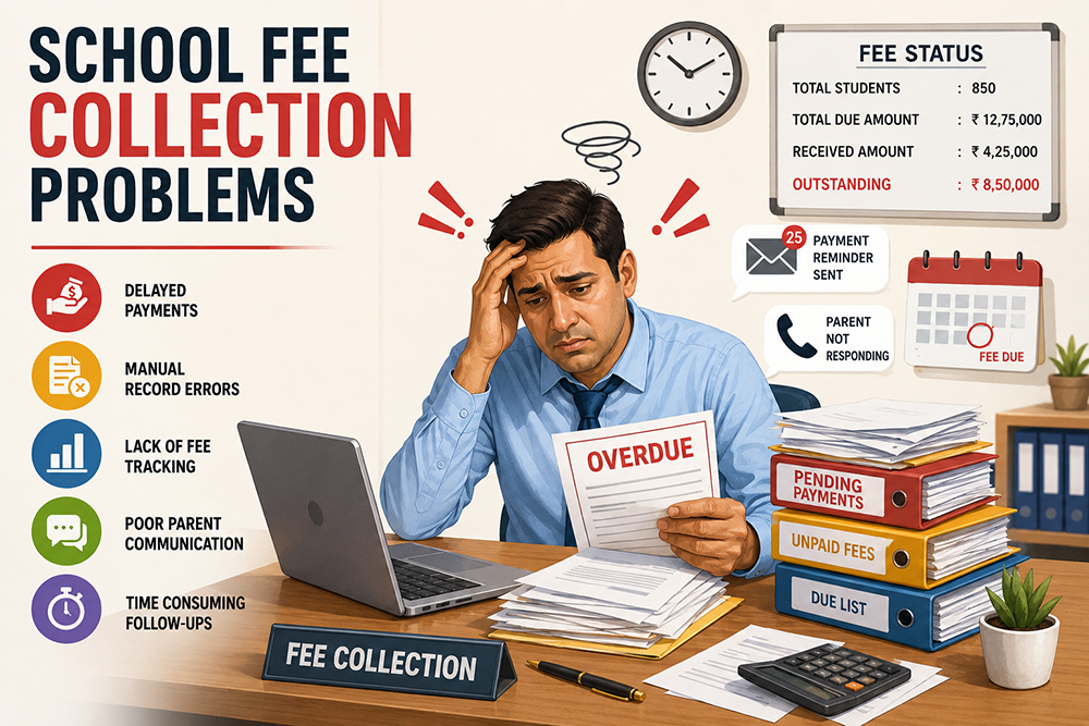 School fee collection problems