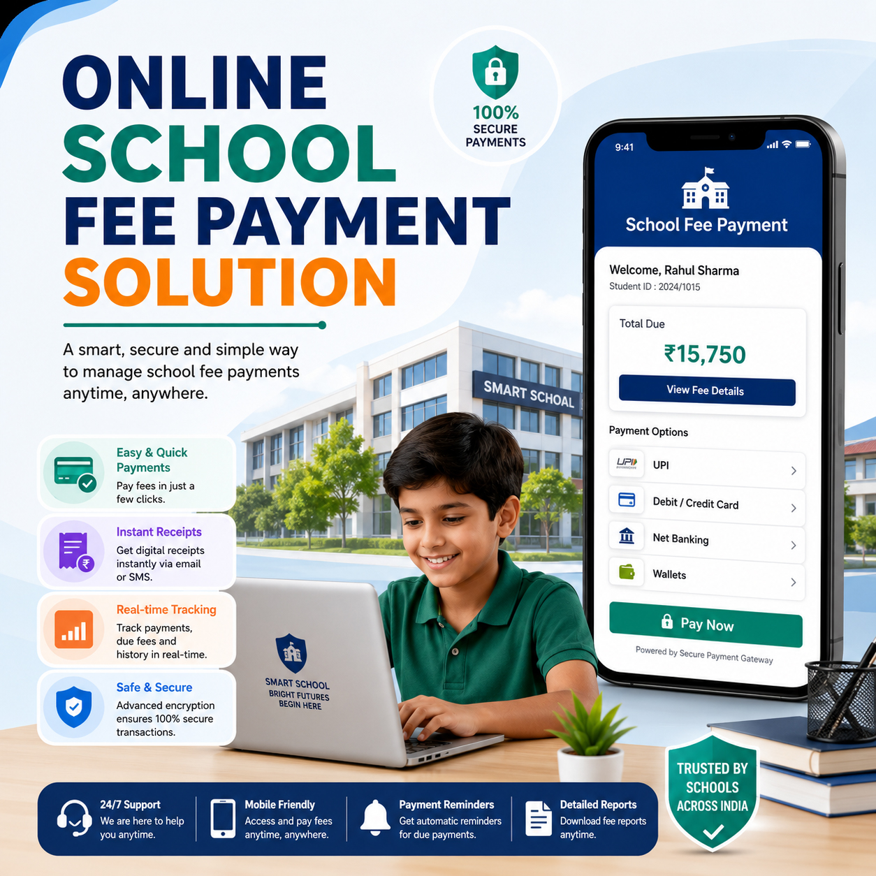 online school fee payment solution