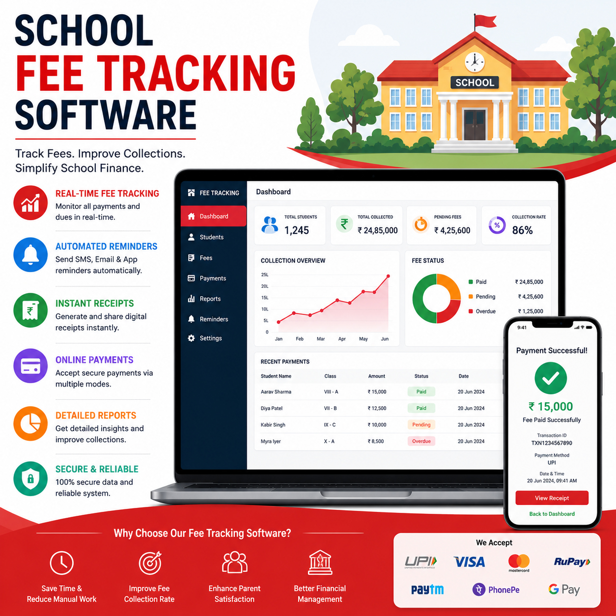 school fee tracking software